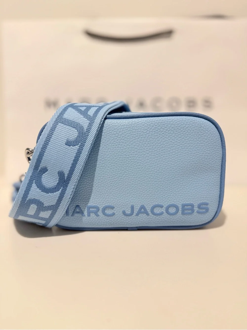 NWT Marc Jacobs bold camera bag - capri blue multi
